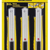 Couteau sécable Stanley tripack fatmax | métal | 18 mm (2+1 gratuit) - fmht10421-0