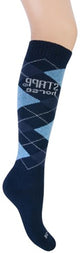 Stapp chaussettes pour chevaux à carreaux 33600 | noir (noir) 999 | taille 39 - 8714987192833