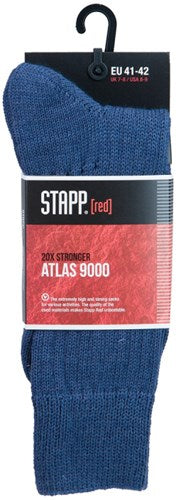 Stapp rouge atlas 9000 chaussette 26305 | 164 rangs | taille 41 - 8712844006156