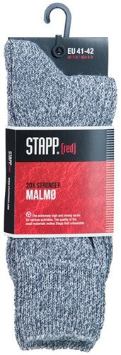 Stapp chaussettes Malmo rouges 26303 | 260 gris | taille 42 - 38.134.015.01