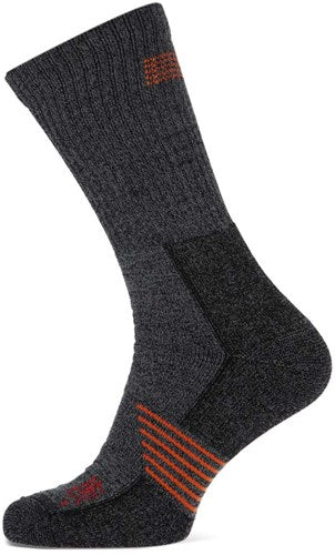 Stapp chaussettes techno bambou 28400 gris foncé orange | 6556 gris foncé orange | taille 42 - 00.134.007.39