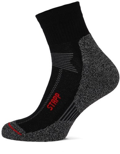 Stapp techno boston chaussettes quart toutes saisons 27405 | 999 noir | taille 43 - 8719534266197
