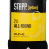 Stapp jaune tout autour chaussettes 2-pack 4410 | 499 marine | taille 50 - 38.134.004.03