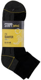 Stapp jaune quart de chaussettes 2-pack 4435 | 699 noir | taille 42 - 38.134.046.39