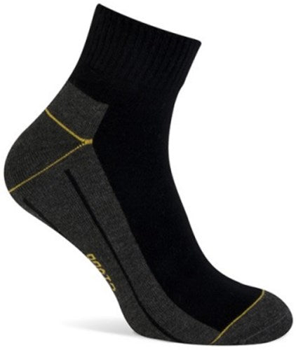 Stapp jaune quart de chaussettes 2-pack 4435 | 699 noir | taille 46 - 38.134.046.43