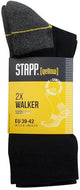 Stapp jaune walker coolmax 2-pack chaussettes 4425 | 699 noir | taille 42 - 38.134.009.01