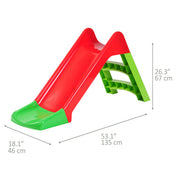 Slide étoilée 135 x 46 x 67 cm Green rouge - afbeelding 4