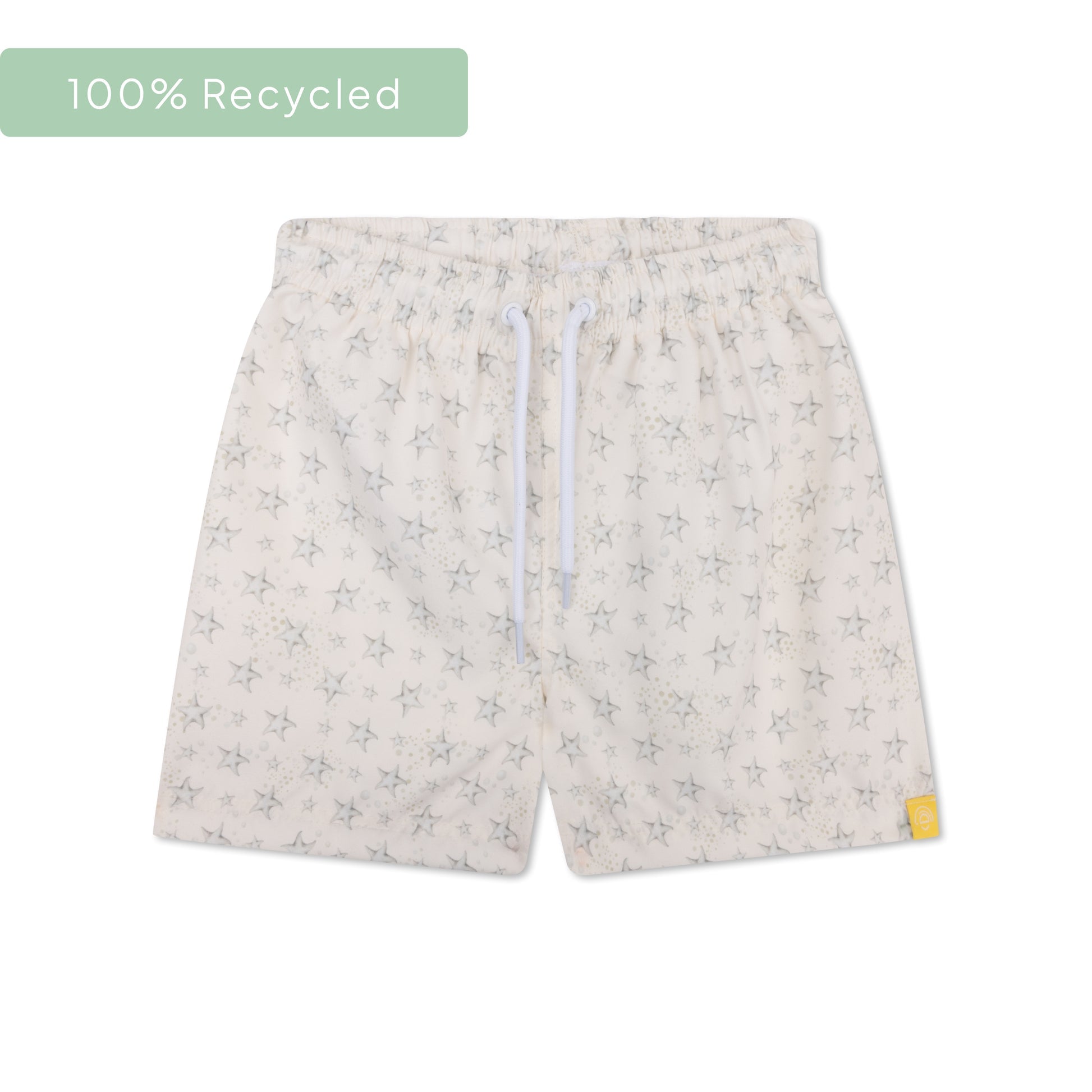 Stars | Trunks de natation UV blanc
