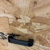Sangle de banc à montage furtif | noir | 6 pièces - bb-pl-blk-6