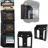 Supports de batterie à montage furtif pour makita 40v xgt | noir | 6 pièces - bm-mk40-blk-6