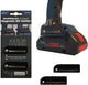 Porte-embout à montage furtif pour bosch 18v | 2 pièces | noir - soutien-gorge-bo-blk-2
