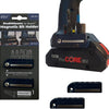 Porte-embout à montage furtif pour bosch 18v | bleu | 2 pièces - soutien-gorge-bo-blu-2