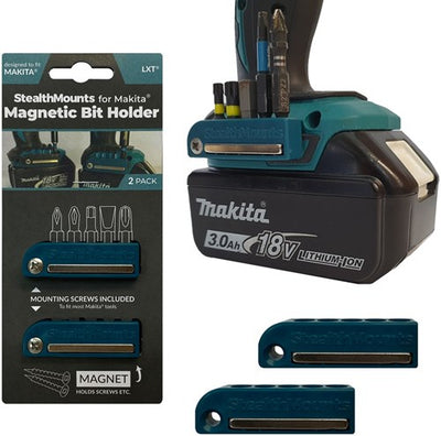 Porte-embouts Stealthmounts pour Makita | bleu | 2 pièces - bh-mk-blu-2