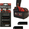 Porte-embout à montage furtif pour Milwaukee M18 | noir | 2 pièces - bra-mw18-blk-2