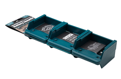 Stealthmounts bm-mk18-blu-6 support de batterie pour makita 18v lxt | bleu | Paquet de 6 - bm-mk18-blu-6