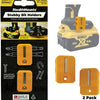 Stealth monte un porte-embout tronqué pour Dewalt | jaune | 3 pièces - soutien-gorge-dw-s-ylw