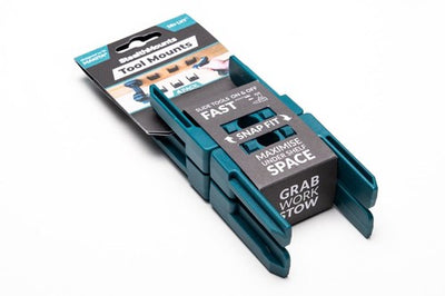 Support de machine Stealthmounts tm-mk18-blu-4 pour makita lxt | bleu | Paquet de 4 - tm-mk18-blu-4