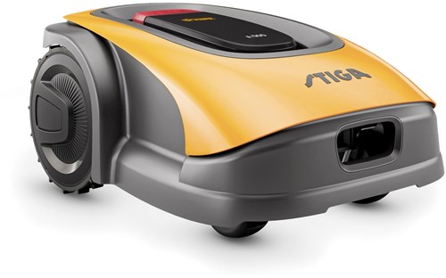 Stiga un robot tondeuse 500 | sans fil avec AG | 500 m² | 18 cm | 1x batterie 2 Ah et station de recharge 2 a - 2r7101128 st1
