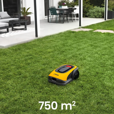 Stiga un robot tondeuse 750 | sans fil avec AG | 750 m² | 18 cm | 1x batterie 2,5 ah et station de charge 2 a - 2r7101228 st1