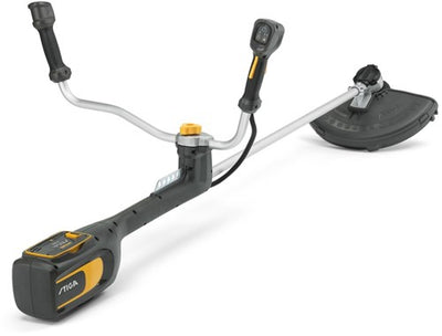 Stiga bc 700e b kit débroussailleuse à batterie | 7 séries | 0,5 kW | induction | 38 cm | vélo | triarc | nb | 1x batterie 48v e440 + chargeur c 430 f | harnais double - promo_bc700ebkit