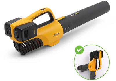 Stiga bl 300e | souffleur de feuilles | 3 séries | 0,5 kW | 43 ms | 12 m³ min | hors chargeur de batterie, y compris station d'accueil - 273500001 pc1