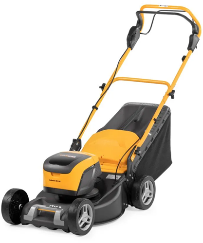 Stiga collector 48 s ae kit tondeuse à gazon à batterie | 5 séries | 1,3 kW | 46 cm | automoteur | donc | comprenant 1 batterie 5ah et un chargeur - 2l0482008 st1