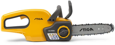 Stiga cs100e | tronçonneuse à batterie | 1 série | 0,7 kW | induction | 25 cm | 15 minutes s | hors batterie et chargeur - 271400001 pc1