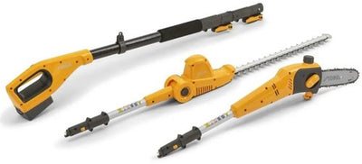 Kit Stiga mt100e | outil multifonction à batterie | 1 série | 0,15 kW | balais de charbon | 41,5 cm | 18mm | téléscopique. | y compris batterie et chargeur 271724108 st2