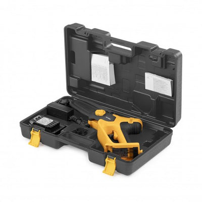 Kit Stiga pr 100e | scie à batterie | 1 série | 0,3 kW | longueur de l'épée 13 cm | 7,5 minutes s | comprenant 1x batterie 2ah et chargeur - 271432101 pc1
