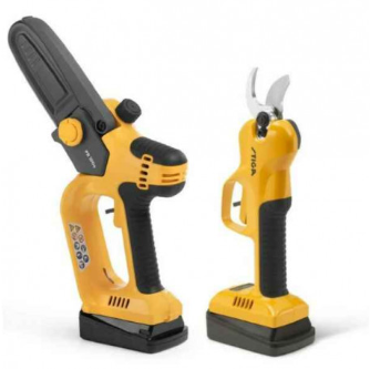 Kit combiné Stiga sp 100e | incl pr 100e + sc 100e + batterie 20v 2ah + chargeur standard - 257122001 st1