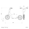 Stiga Sports Air Scooter 12 pouces étape automatique noire