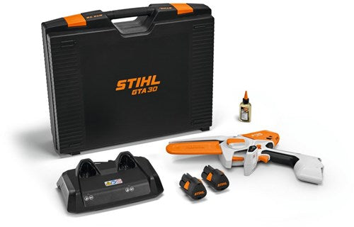 Stihl gta 30 set mini tronçonneuse à batterie | y compris Batterie 2x essieux et chargeur 5-2 - ga050116910