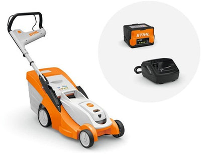 Tondeuse à gazon à batterie Stihl RMA 239 C | ensemble | y compris Batterie ak 20 et chargeur al 101 - 63200111495