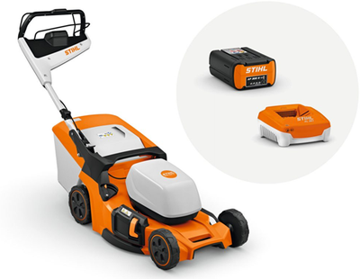 Stihl RMA 453.3 PV set tondeuse à gazon à batterie | y compris 2x batterie ap 300s + chargeur al301 - wa412000010