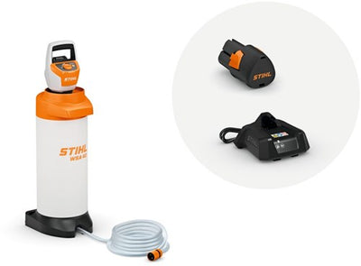 Stihl wsa 40.0 ensemble réservoir d'eau sous pression | 10l | y compris 2 batteries essieux et 1 chargeur - sa090118510