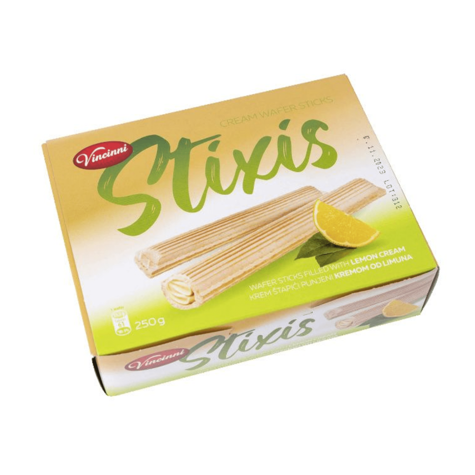 Stixis stixies gaufre stäbchen zitrone (14x 250 gr)