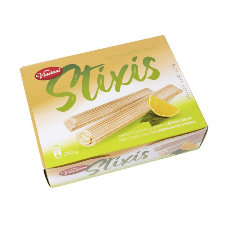 Stixis stixies gaufre stäbchen zitrone (14x 250 gr)