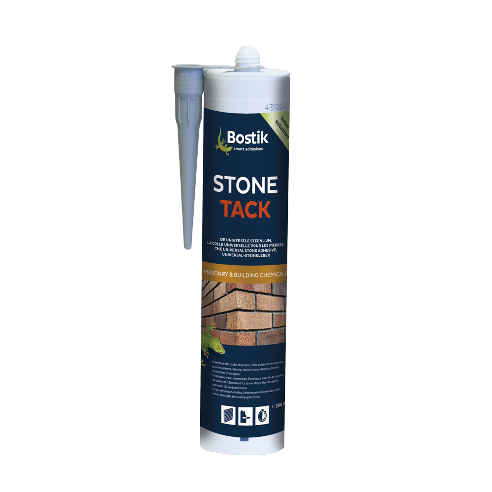 Bostik clou de pierre noir | 290 ml | noir (12 pièces) - 30604068