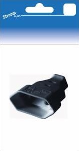 Prise courant faible compteur Streamline noir 6641510