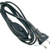 Streamline cordon euro interrupteur noir 2 mètres - 6665220