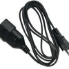 Rallonge euro streamline 2 m noir 6666752