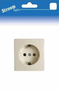 Prise en saillie Streamline ra peha simple crème - 6678980
