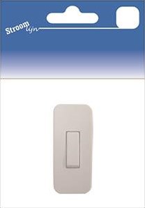 Interrupteur à cordon Streamline blanc 6668100