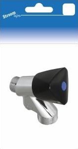 Robinet de lave-linge Streamline avec bouton noir - 6600280