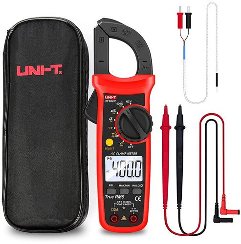 Pince ampèremétrique professionnelle numérique UT202R 0,04-400A AC - 6420316
