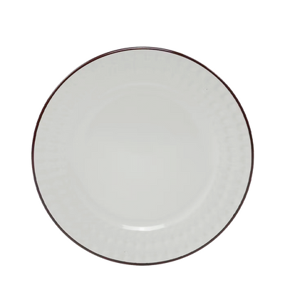 Studio tavola assiette petit-déjeuner rome blanc ø20cm