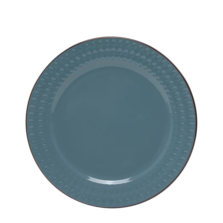 Studio tavola assiette petit-déjeuner Rome vieux bleu ø20cm