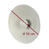Plat de beauté studiocker blanc sk-bd550w 55 cm pour les yeux du faucon