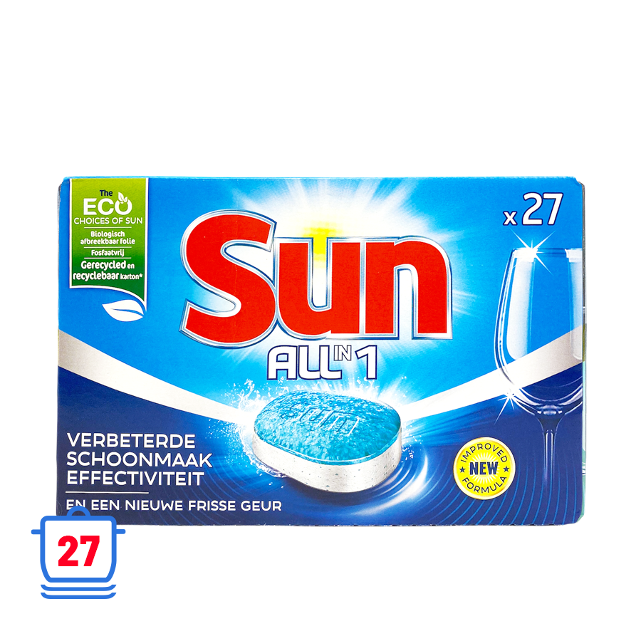 Tablettes pour lave-vaisselle Imp Sun tout en 1 27 pièces