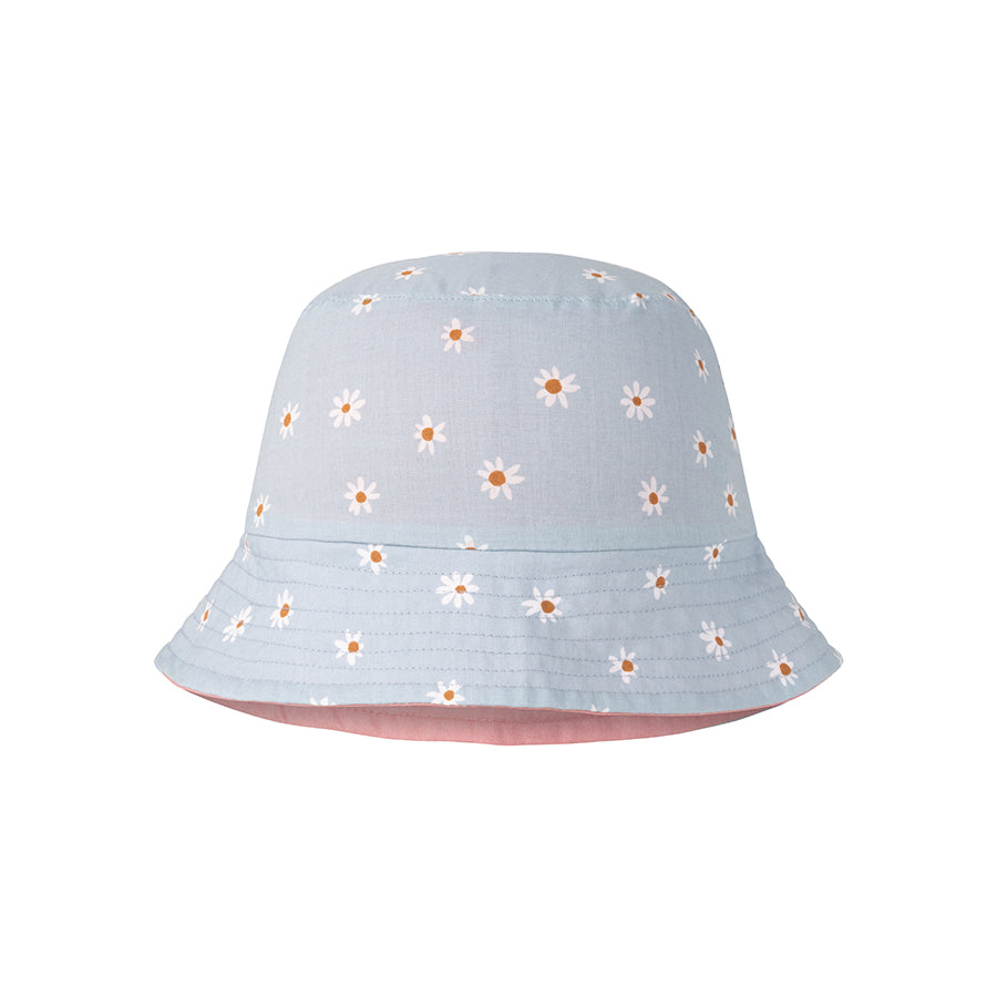 Fleur de marguerite | chapeau de soleil réversible UV multi-colorant